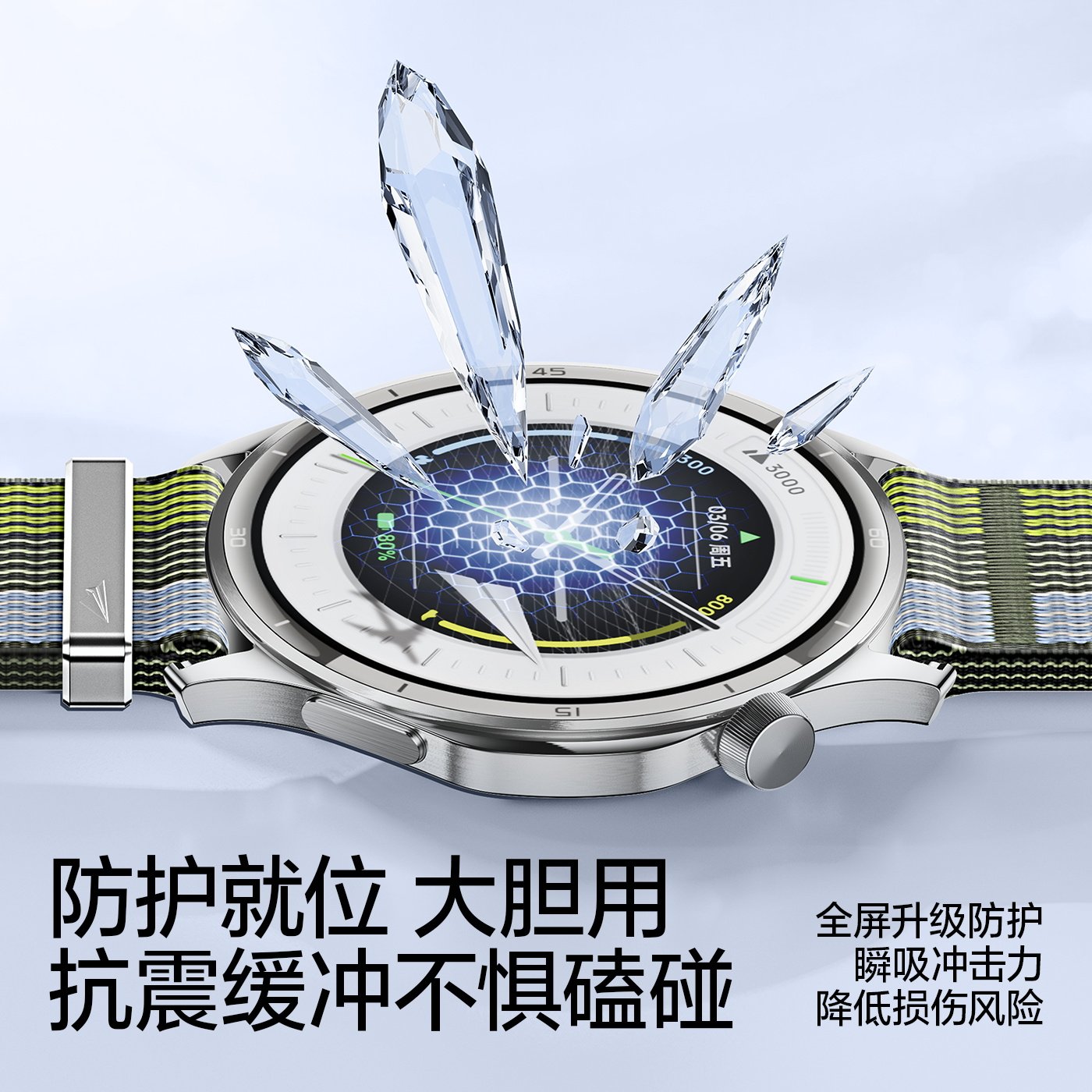 闪魔适用OPPO watch S手表保护膜watchs手表膜新款WatchX2mini智能全覆盖表盘watch高清钢化防爆x2水凝软贴膜,淘宝优惠券,粉丝福利购,淘宝优惠卷