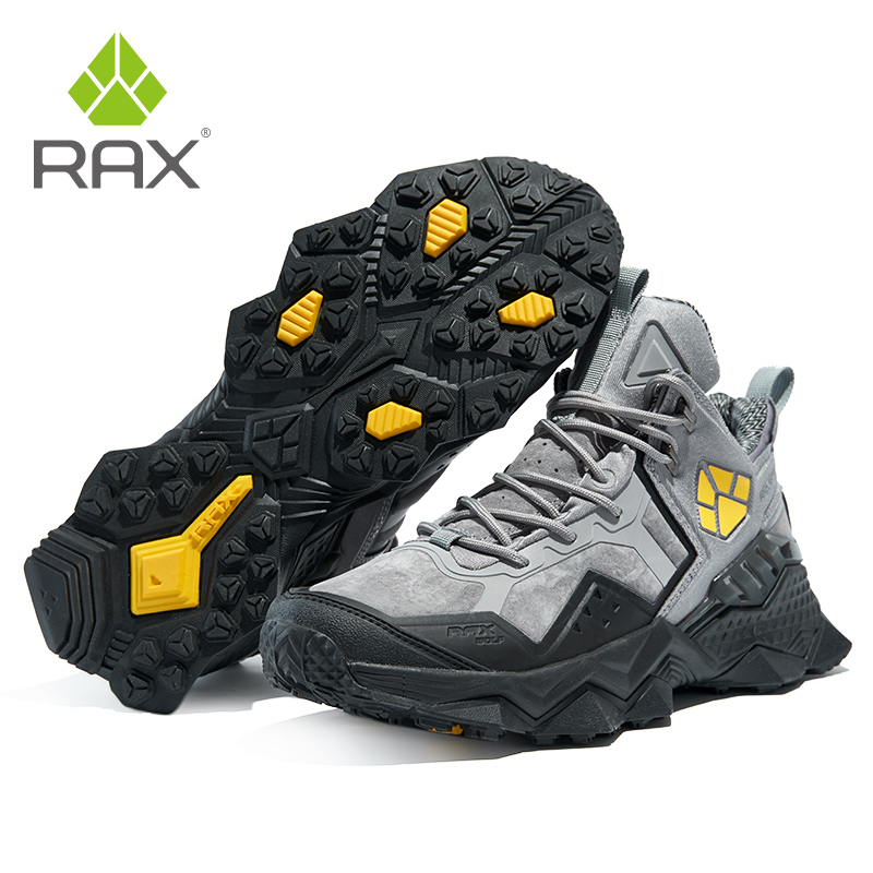 rax防水防滑登山鞋男徒步鞋减震耐磨爬山鞋山地鞋靴保暖户外鞋履
