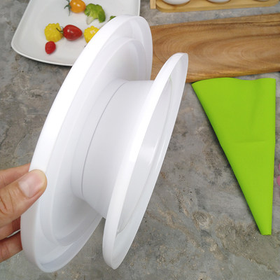 出口欧美蛋糕转盘家用diy工具裱花转台360度旋转烘焙托台 虎窝淘