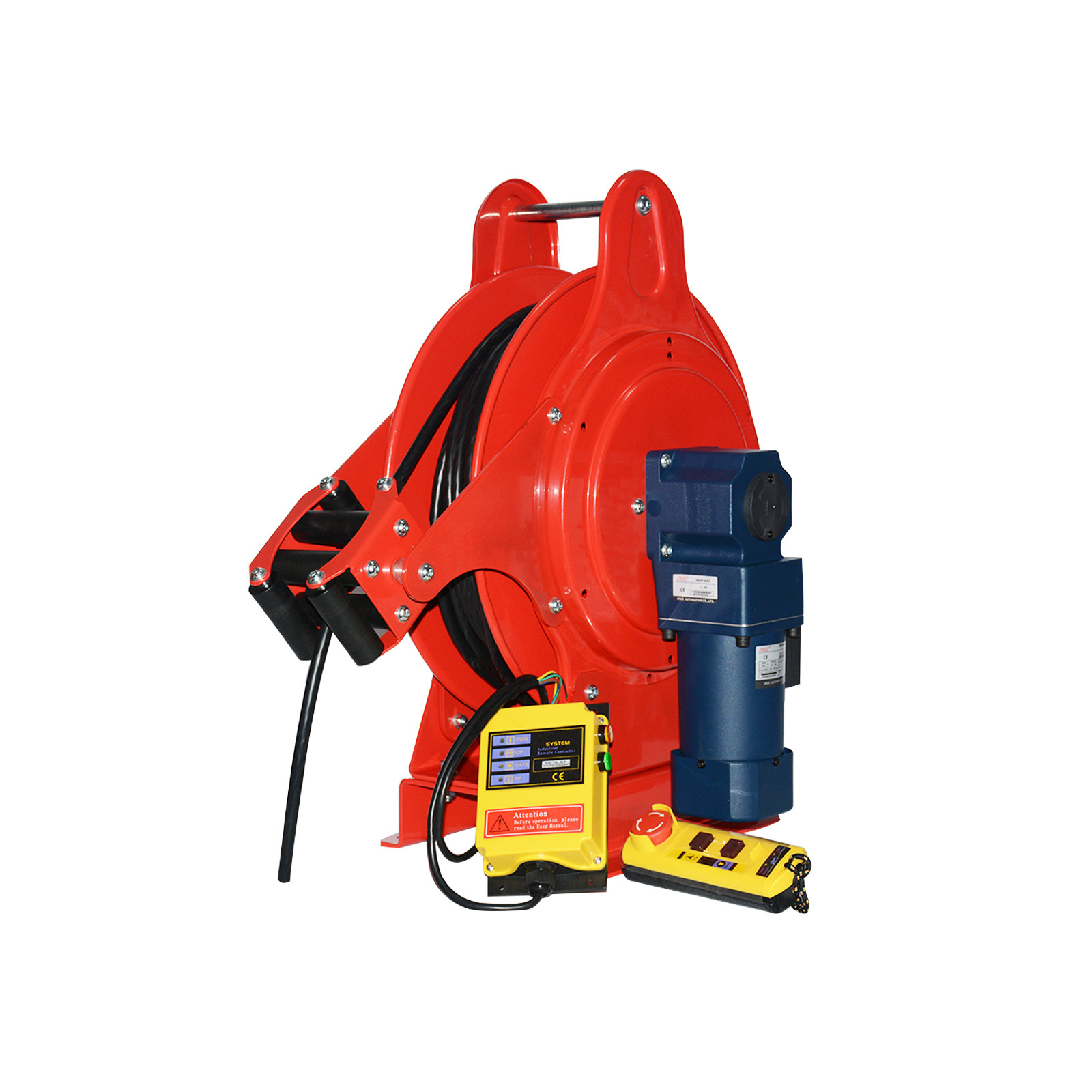 拍前咨询电动电线电缆卷线器 40米电线绕线盘 非标定制各种电缆卷