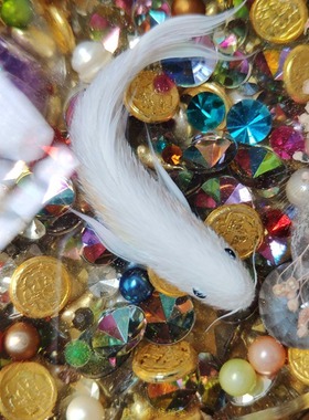 招财桌面树脂画盘龙阁树脂