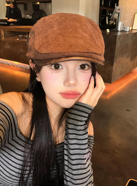 ROUIIEFAO前进帽美式复古百搭