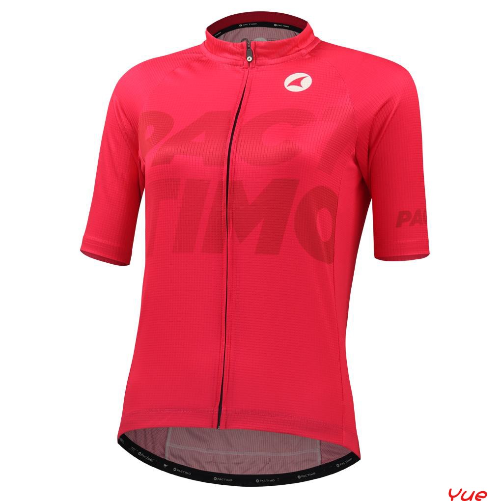 2021新款山地车自行车女款夏季骑行服短袖上衣女式单车衫透气舒适 - 图1