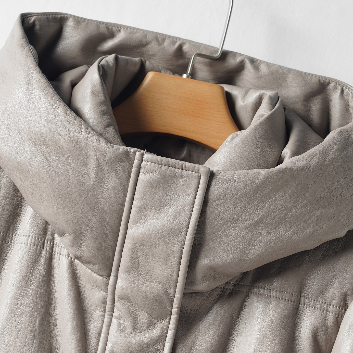 海宁真皮羽绒服中长款连帽修身气质90白鸭绒外套冬季加厚绵羊皮衣,淘宝优惠券,粉丝福利购,淘宝优惠卷