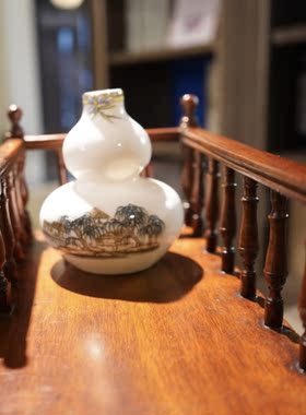 欧式风书房置物架胡桃木