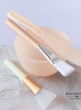 硅胶面膜碗和刷子套装调膜碗赠品