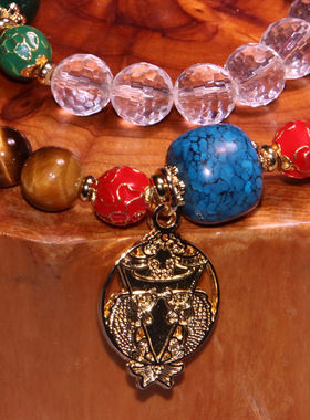 2026马年属猪手串民族风原创生肖新款中式传统手链首饰新年礼物