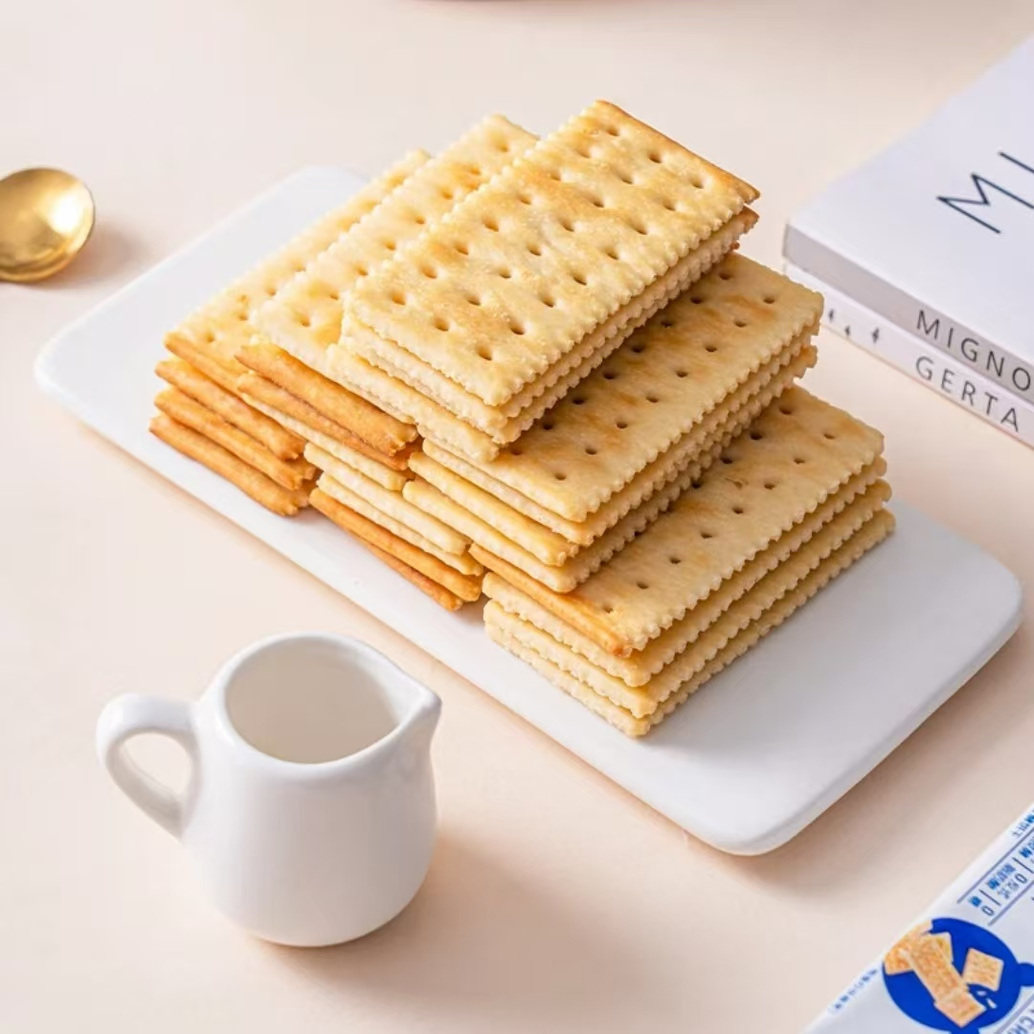 防伪马“麦德龙超市免费代购宜客奶盐苏打饼干1170g麦香浓郁零食