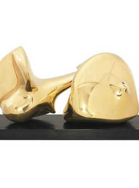 高级轻奢不锈钢雕塑玄关客厅卧室家居饰品酒店售楼处样板间摆件