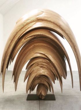 木制雕塑摆件定制桌面工艺品小雕塑室内样板房装饰品落地艺术摆件