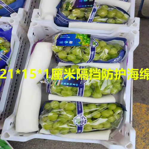 包海鲜波龙防刺破海绵/梭子蟹青蟹草莓米白色垫片2 0*30*1厘米 - 图0