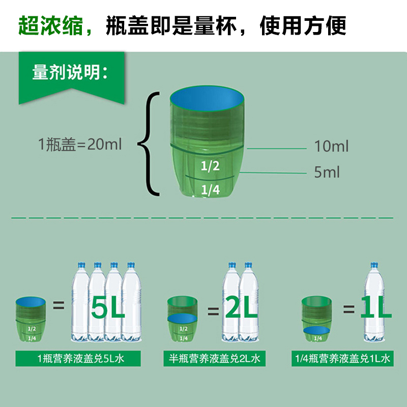 无土栽培营养液设备阳台种植水培蔬菜绿植果菜肥料通用型营养液