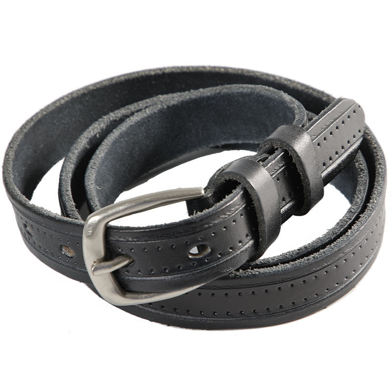 头层纯牛皮针扣女士细皮带复古ins风软皮真皮腰带女牛仔裤百搭窄,淘宝优惠券,粉丝福利购,淘宝优惠卷