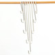 Clothing store iron art extended shelf S-shaped flat hook