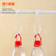Dip plastic S hook gold clothes hanging hook clothes hanger hook clothing store s hook s hook long hook S-shaped metal hook