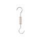 Acrylic smoke gray transparent clothes hanger circle hook