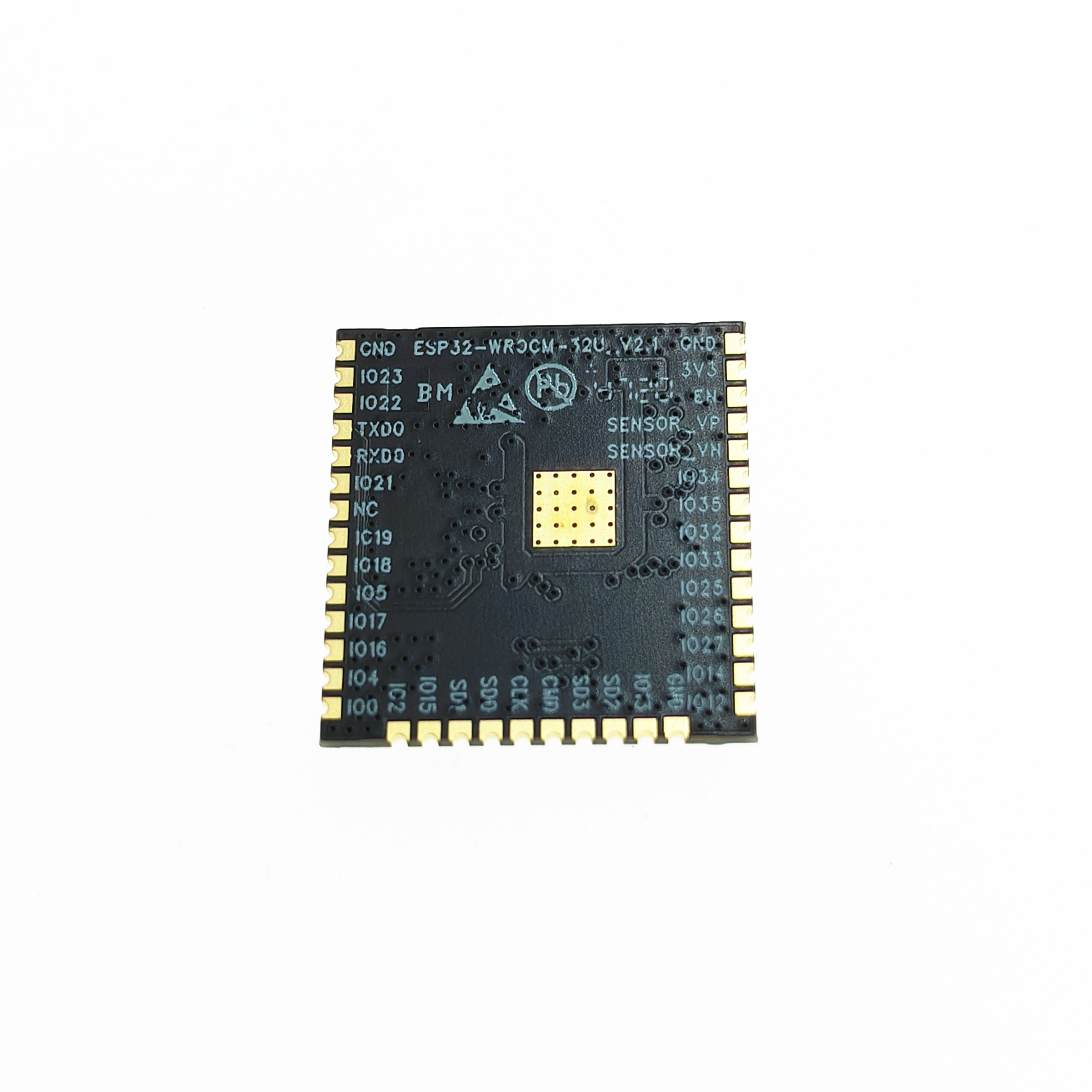 ESP32模块 板载天线 ESP-WROOM-32U模组 兼容ESP-32S ESP-32 - 图1