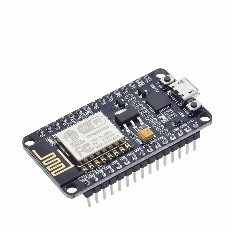 ESP8266 01S WIFI温湿度节点模块12E/F CH340 CP2102烧录器下载器-图3