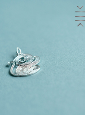 姜央原创制作十二生肖动物猴吊坠