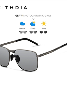 威斯蒂亚男太阳镜时尚男偏光方形