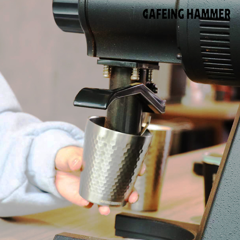 CAFEING HAMMER咖啡接粉杯闻香杯锤纹 EK4 3咖啡接粉器防飞粉-图3