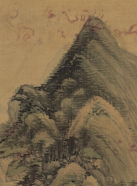 王时敏松风叠嶂图凝晖阁高清