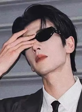 复古多边形猫眼太阳眼镜偏光墨镜