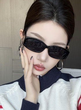 复古高级网感猫眼墨镜方圆脸显瘦