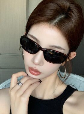 复古豹纹猫眼大框显瘦防晒GM墨镜