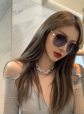 2026春夏日系大脸显瘦偏光墨镜
