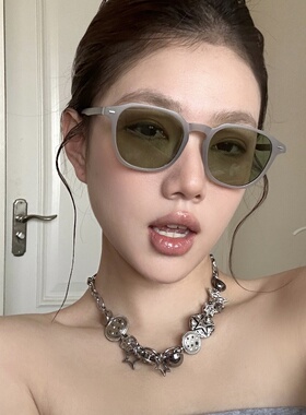 2025新款超轻仿木纹太阳眼镜女潮