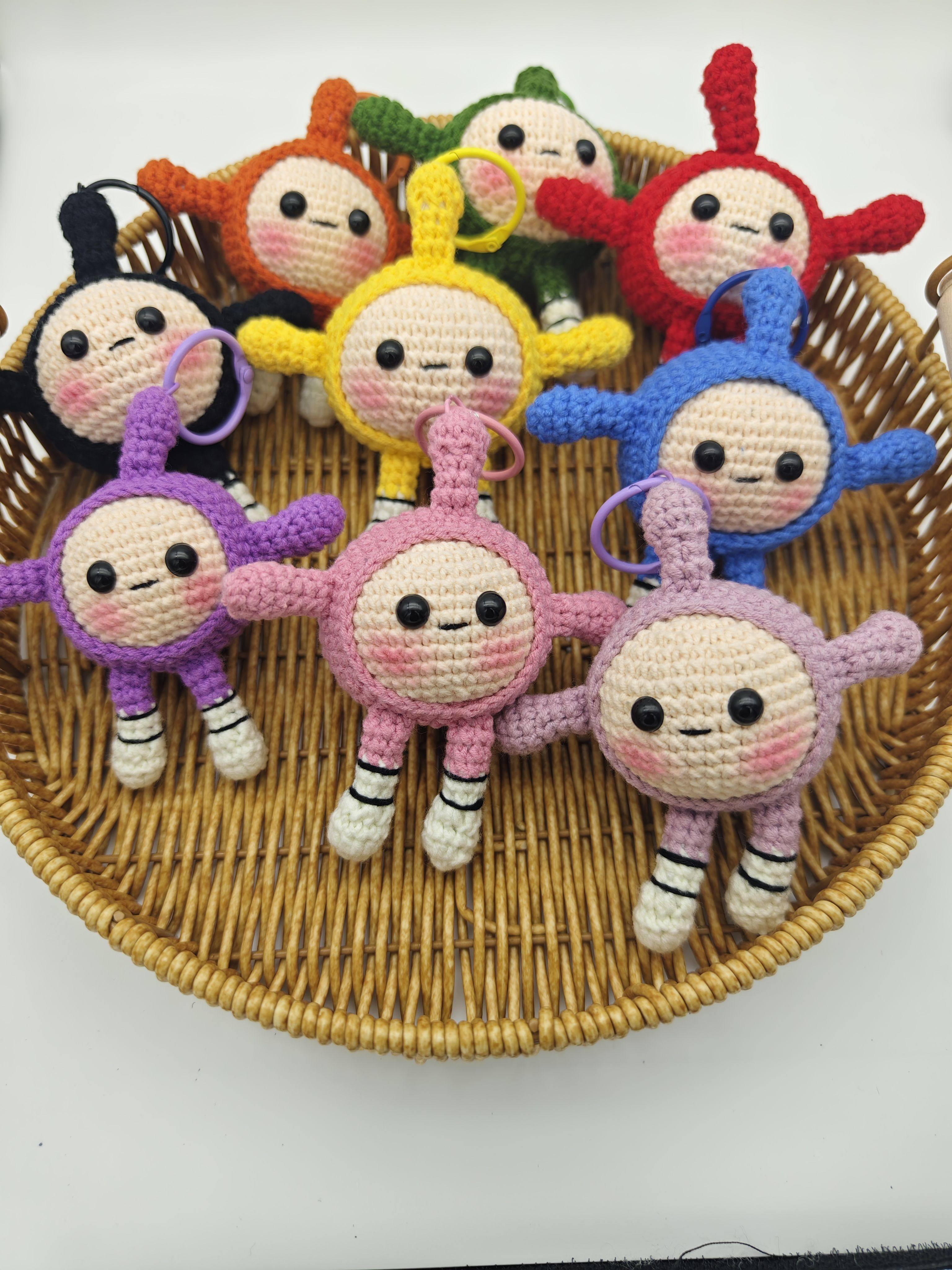 蛋仔派对挂件【成品】纯手工制作毛线钩织编织蛋仔派对挂件挂坠