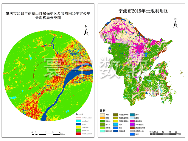 ENVI分析arcgis制图遥感影像城市规划土地利用分类解译植被分类 - 图1