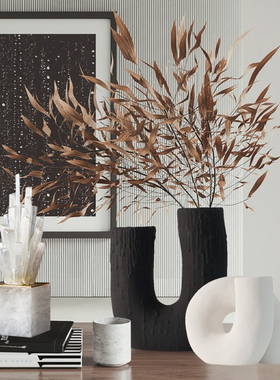 新款出口日式风简约抽象创意陶瓷