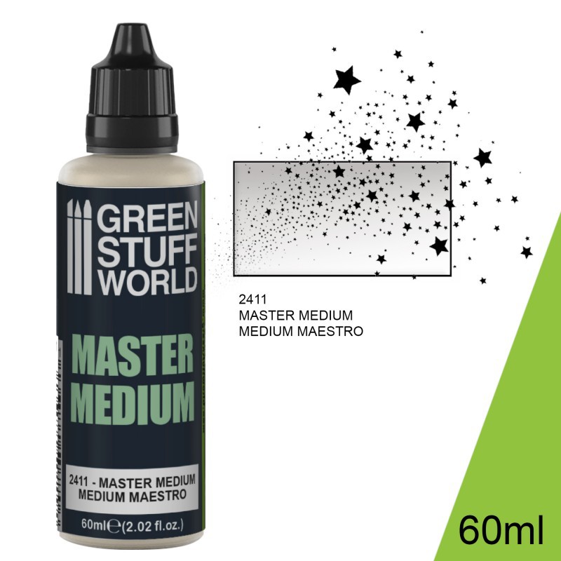 GreenStuffWorld Master Medium 笔涂调和剂GSW 17/60ml 战锤人像 - 图0