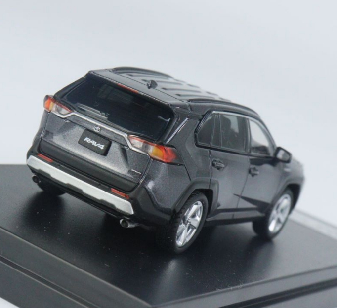 【现货】LCD 1:64 Toyata 丰田 RAV4 Hybrid 混合版 合金车模型 - 图1