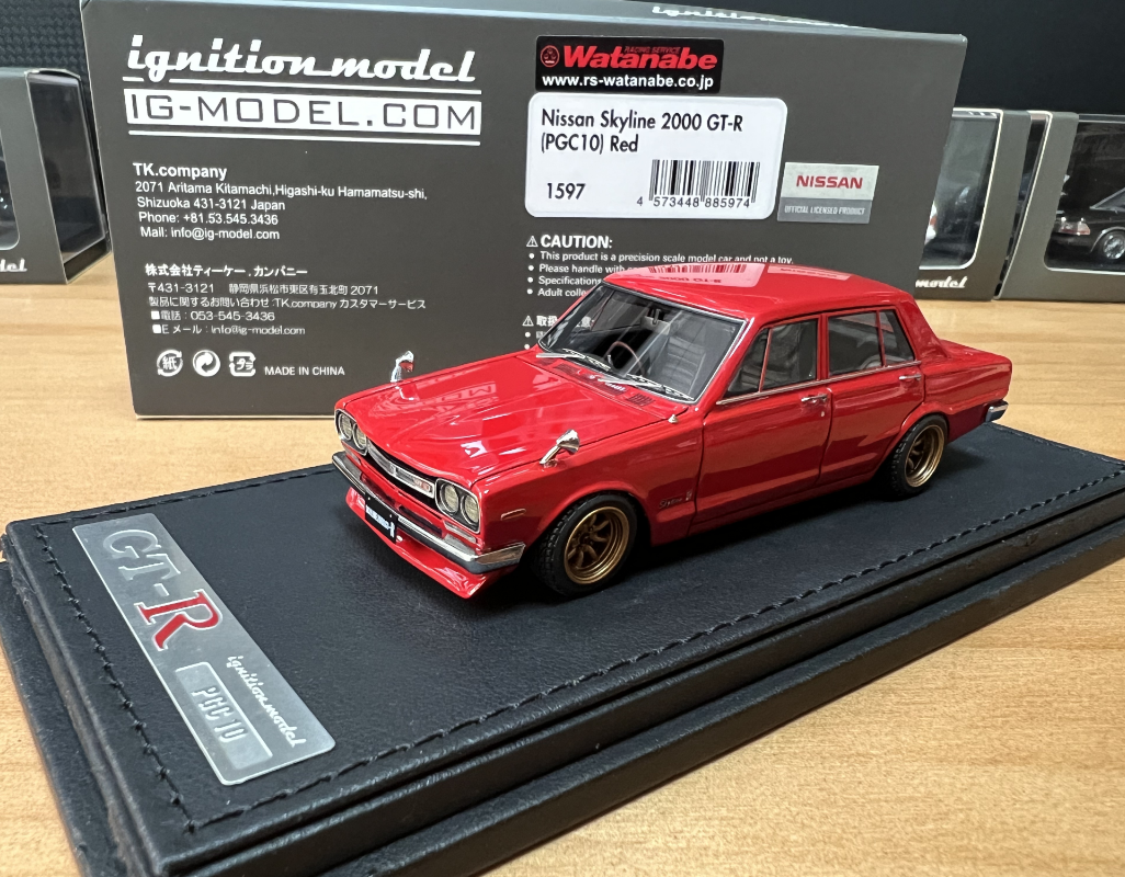 【现货】IG 1:43 日产R35 马自达RX-7 LB 火箭兔 RWB 三菱 库存车 - 图2