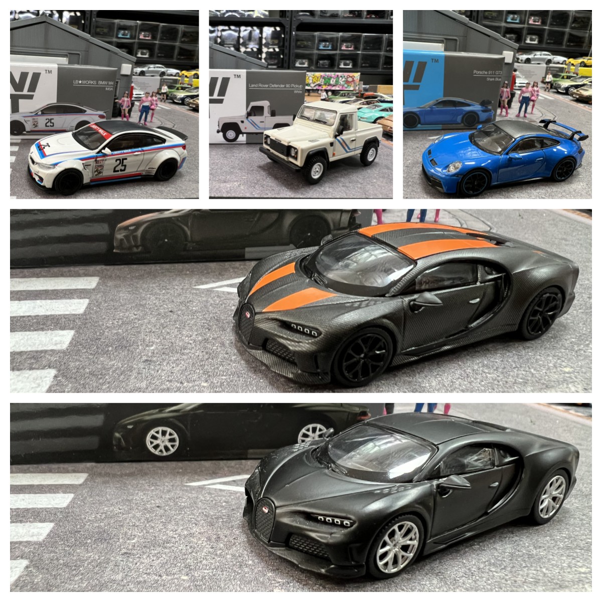 现货 MINIGT1:64兰博基尼合集埃尔文塔 SVJ GT EVO合金车模型-图1