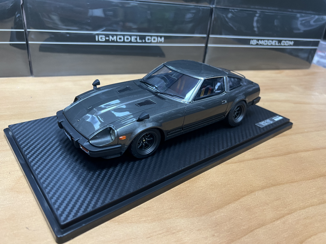 现货 IG 1:18本田 FD2日产 R35 RWB 911速霸剪影树脂车模型-图3