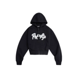 RAPPEYE Короткая дизайнерская толстовка с капюшоном для отдыха, кардиган, куртка, тренд сезона