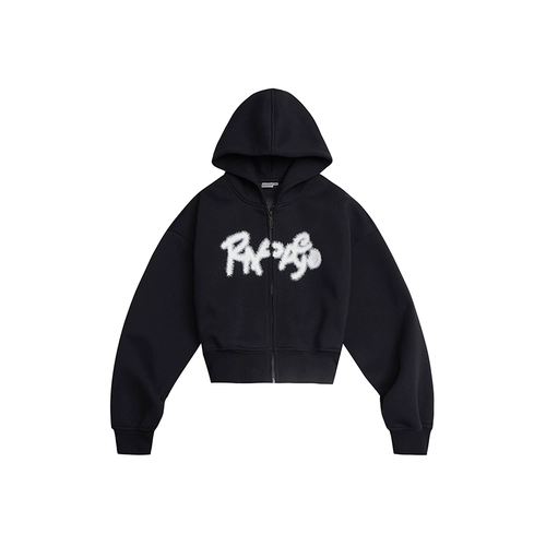 RAPPEYE Короткая дизайнерская толстовка с капюшоном для отдыха, кардиган, куртка, тренд сезона