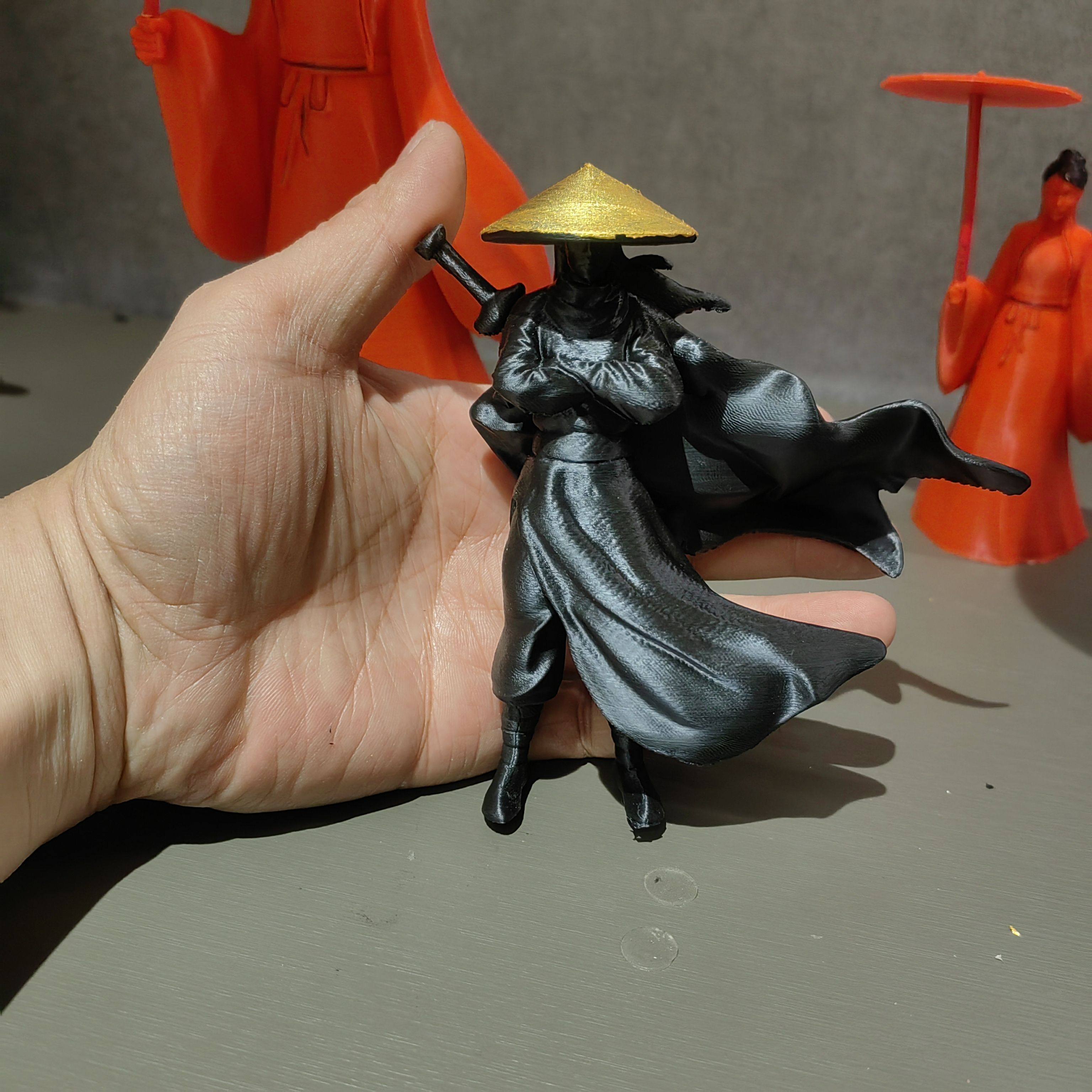 江湖故人古风侠客小摆件新中式陆微缸盆景造观景寒江孤影微缩国风,淘宝优惠券,粉丝福利购,淘宝优惠卷