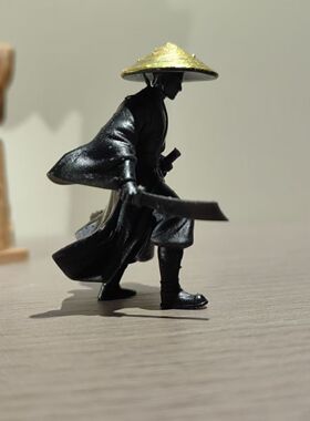 行者忍者刀客侠客紫霞仙子撑伞美女微景观江湖故人脂微缩物模型车