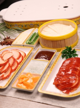 美食展览道具美之灵仿真烤鸭套餐