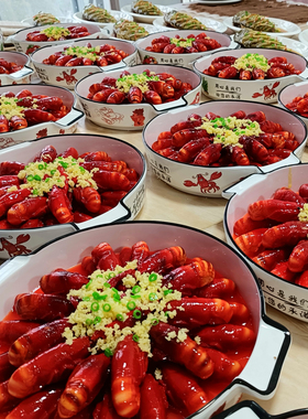 仿真菜美之灵食品模型小龙虾样品