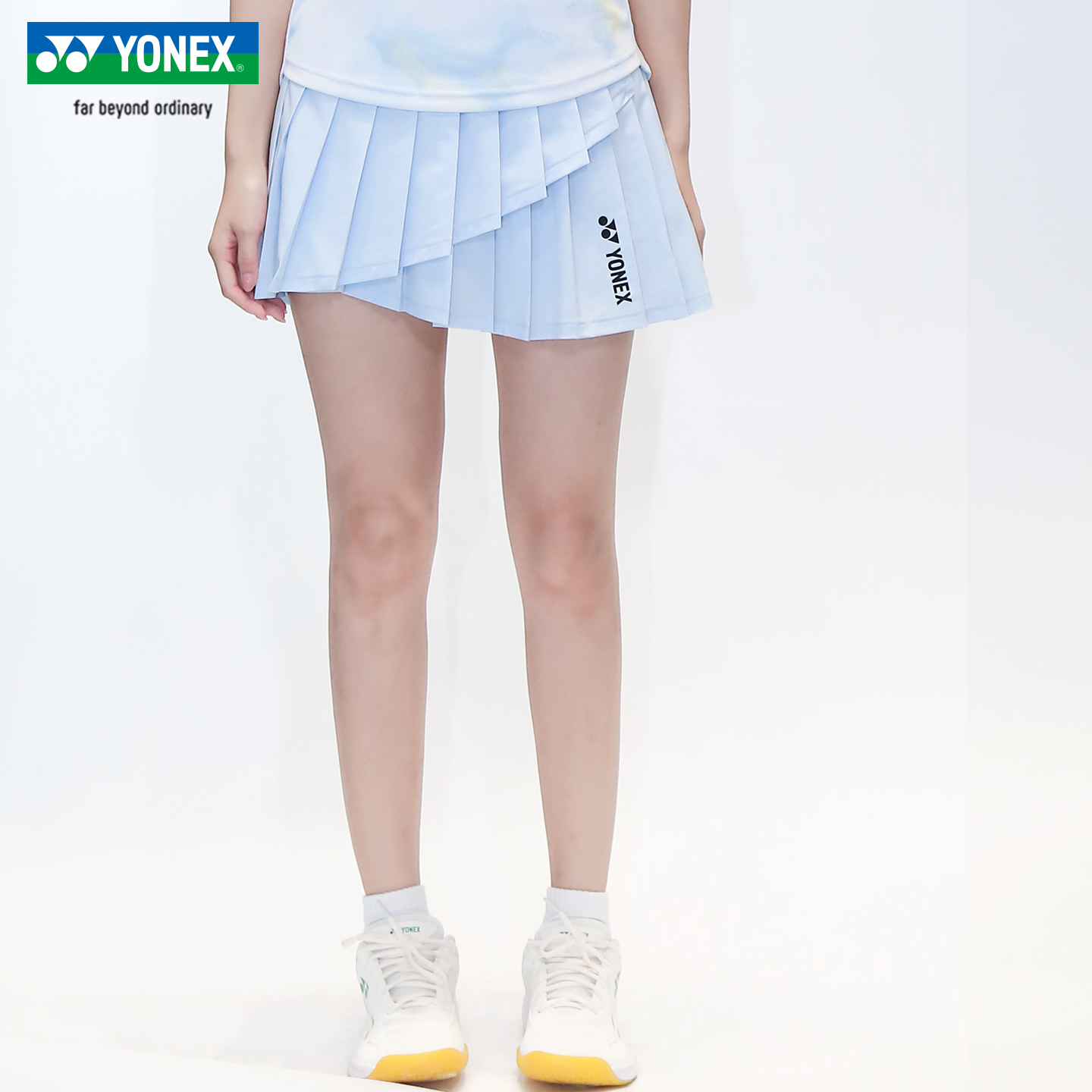 2026新款YONEX/尤尼克斯羽毛球服短裙速干运动百褶裙2200526BCR,淘宝优惠券,粉丝福利购,淘宝优惠卷
