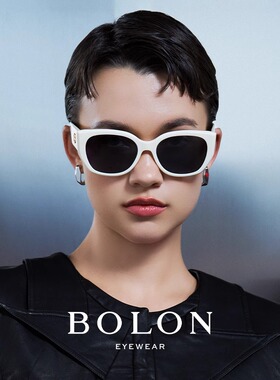 杨紫暴龙太阳眼镜男方圆脸时尚猫眼防晒偏光墨镜女BL3209/BL3189