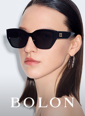 【杨紫同款】暴龙眼镜 潮搭猫眼太阳镜 女偏光墨镜男BL3209