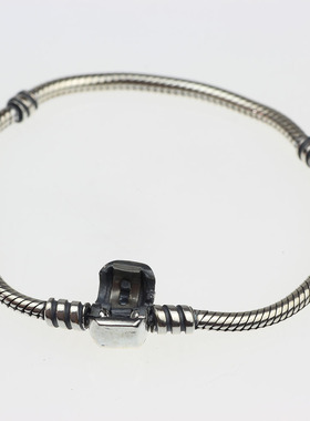 毕亨特铸件珠子配饰纯银基础手链