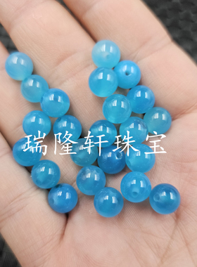 糖心玛瑙圆珠玉石散珠